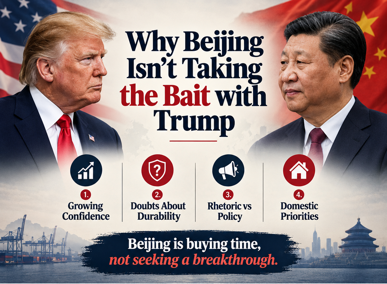 Why Beijing Isn't Taking the Bait: A Researcher's Assessment of the Economic Logic, National Interests, and Global Stakes Behind the Uneasy Calm Between Washington and Beijing